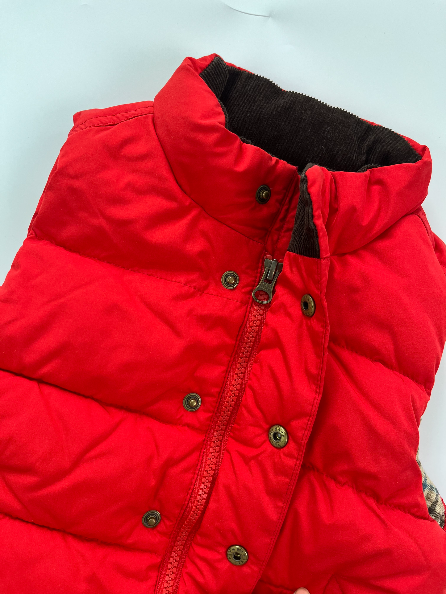 GAP Red Puffer Vest 4T
