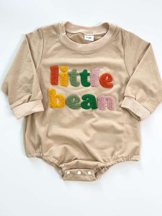 “Little Bean” Bubble Romper 12-18m