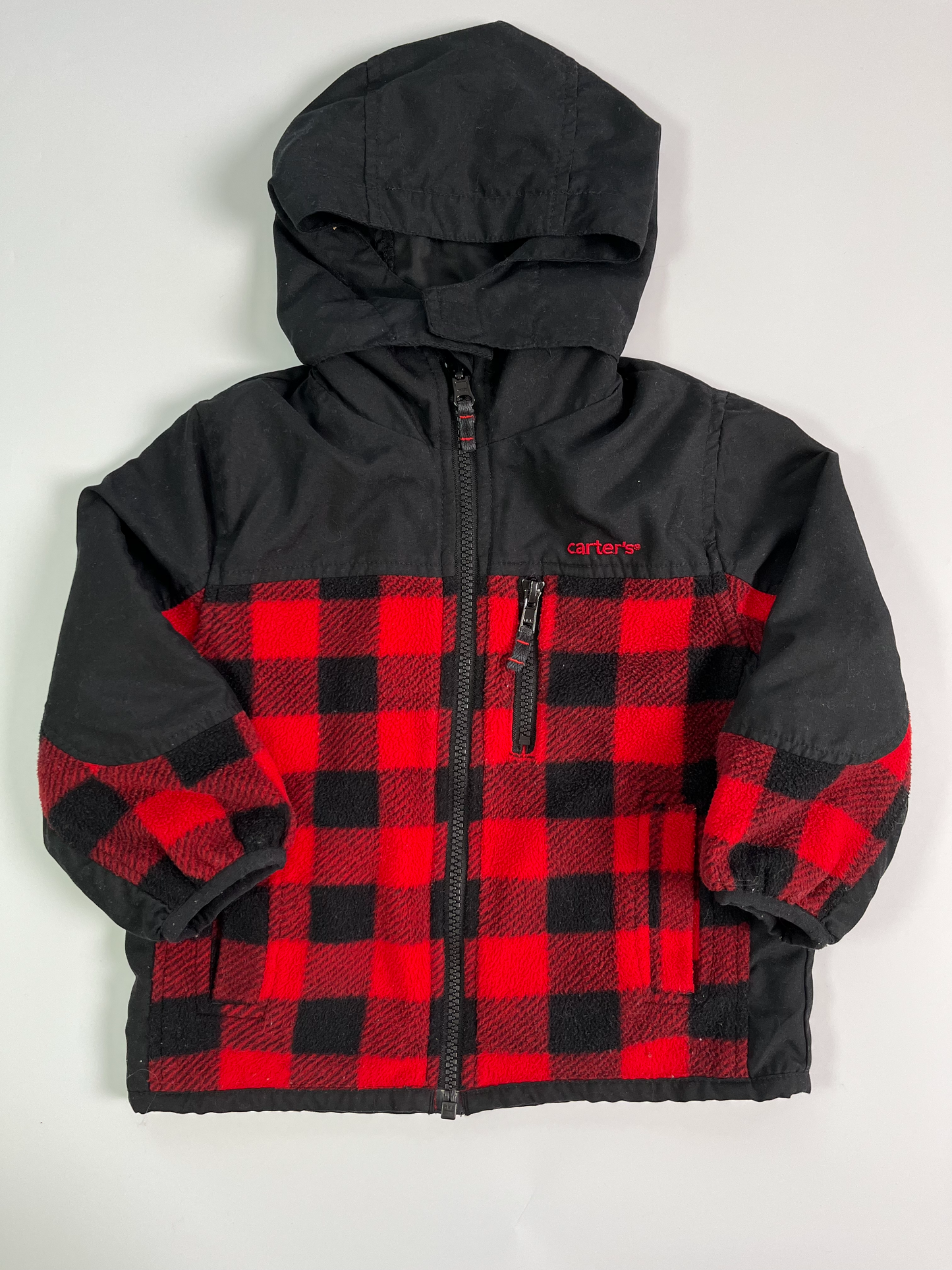 Carters Checkered Jacket 3T