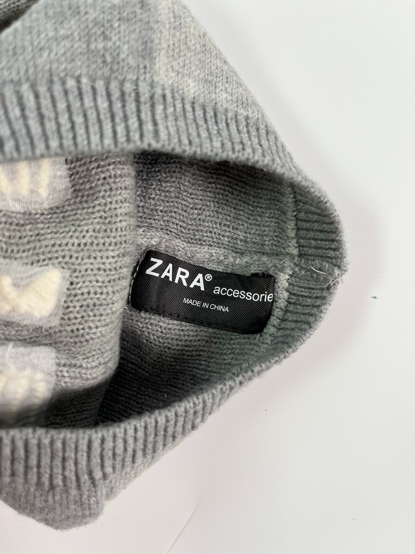 ZARA Cat Pom Pom Toque 12m