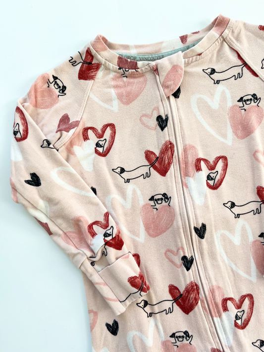Loulou Lollipop Convertible Sleeper/Romper 18-24m