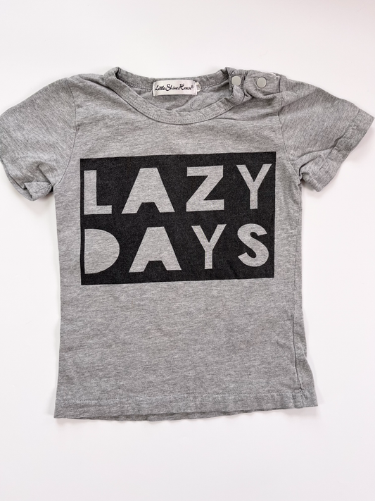 Little Shine House “Lazy Days” T-Shirt 2T