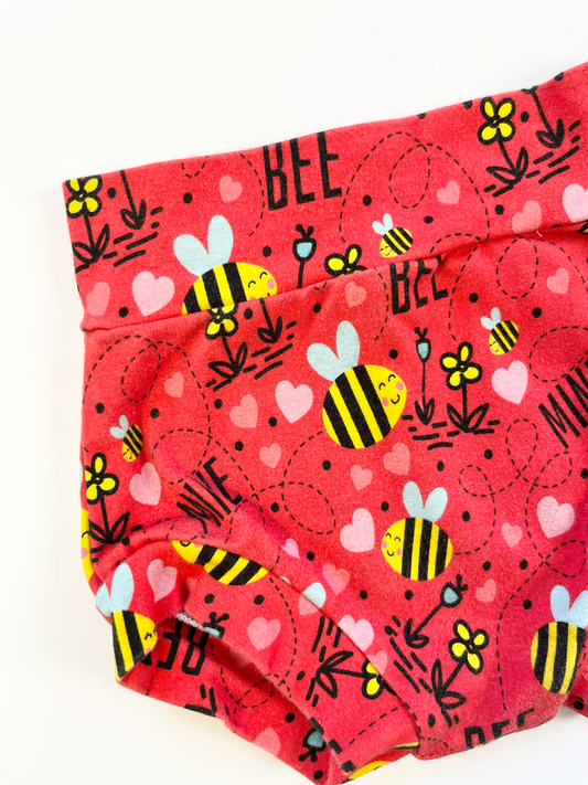 Lily’s Creations "Bee Mine" Bummies 12-24m
