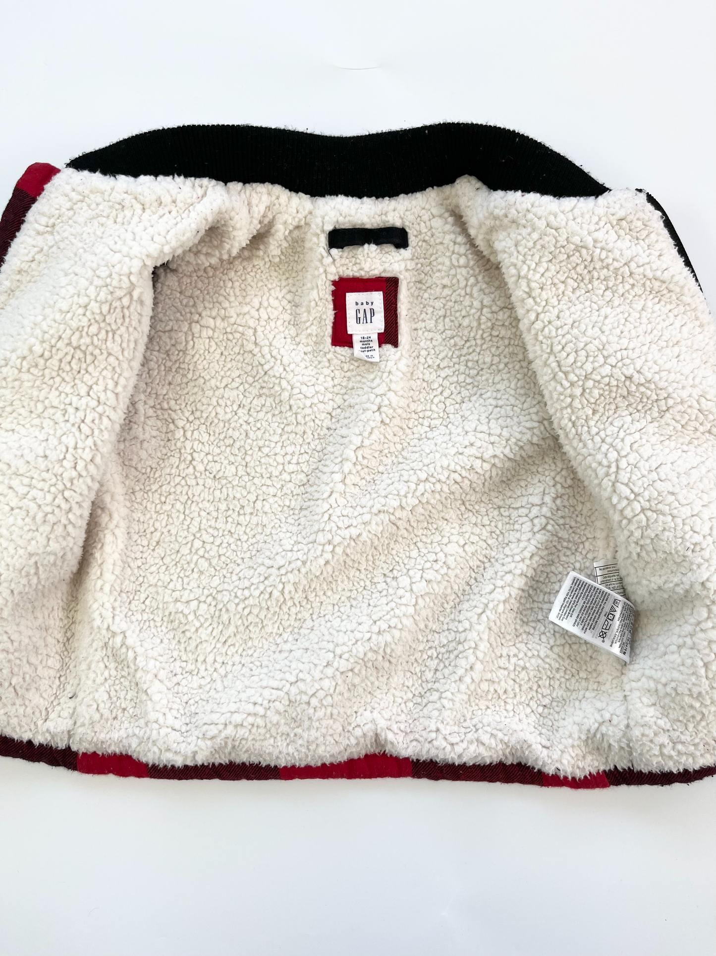 GAP Sherpa Lined Jacket 18-24m