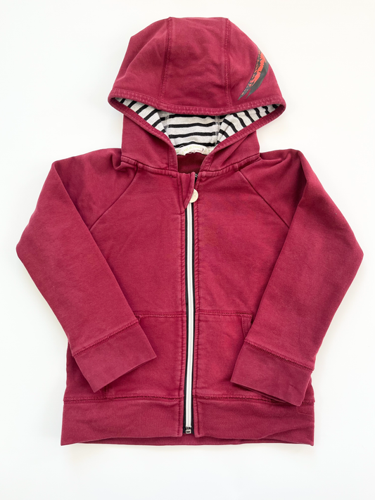 Peekaboo Beans Dinosaur Sweater 3T
