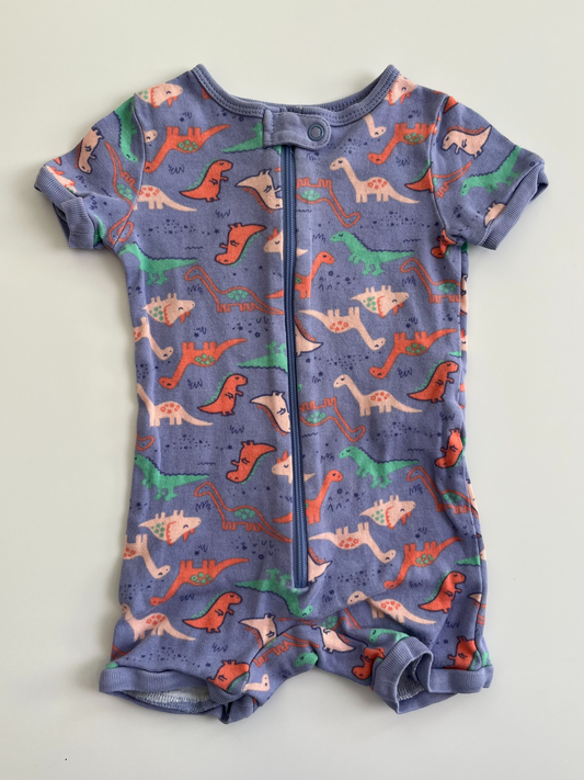 Joe Fresh Dinosaur Shortie Romper 6-12m