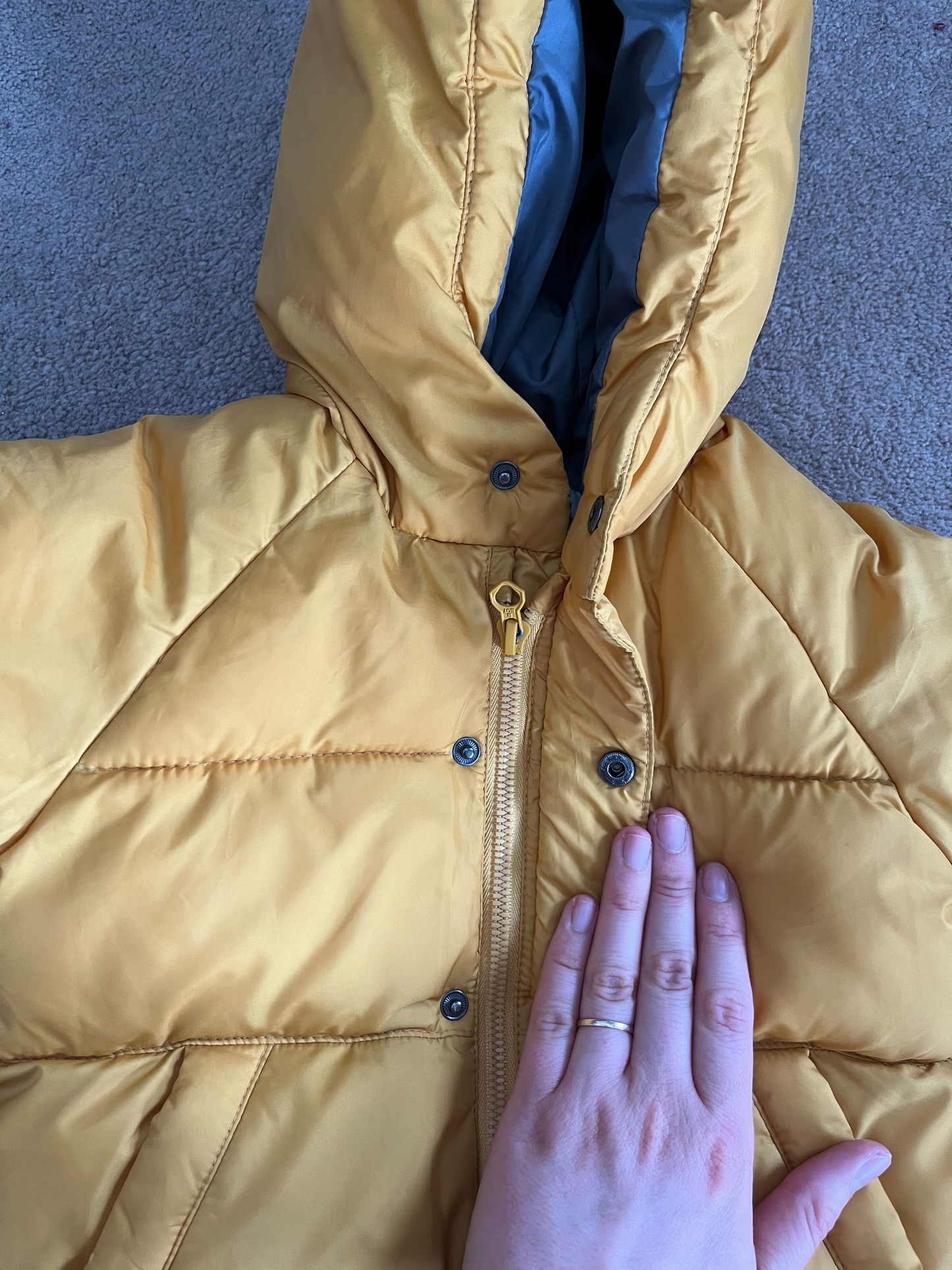 Zara Fleece Lined Puffer Jacket 24m