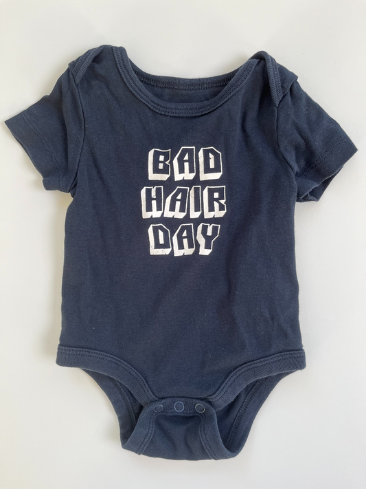 Joe Fresh "Bad Hair Day" Onesie 3-6m