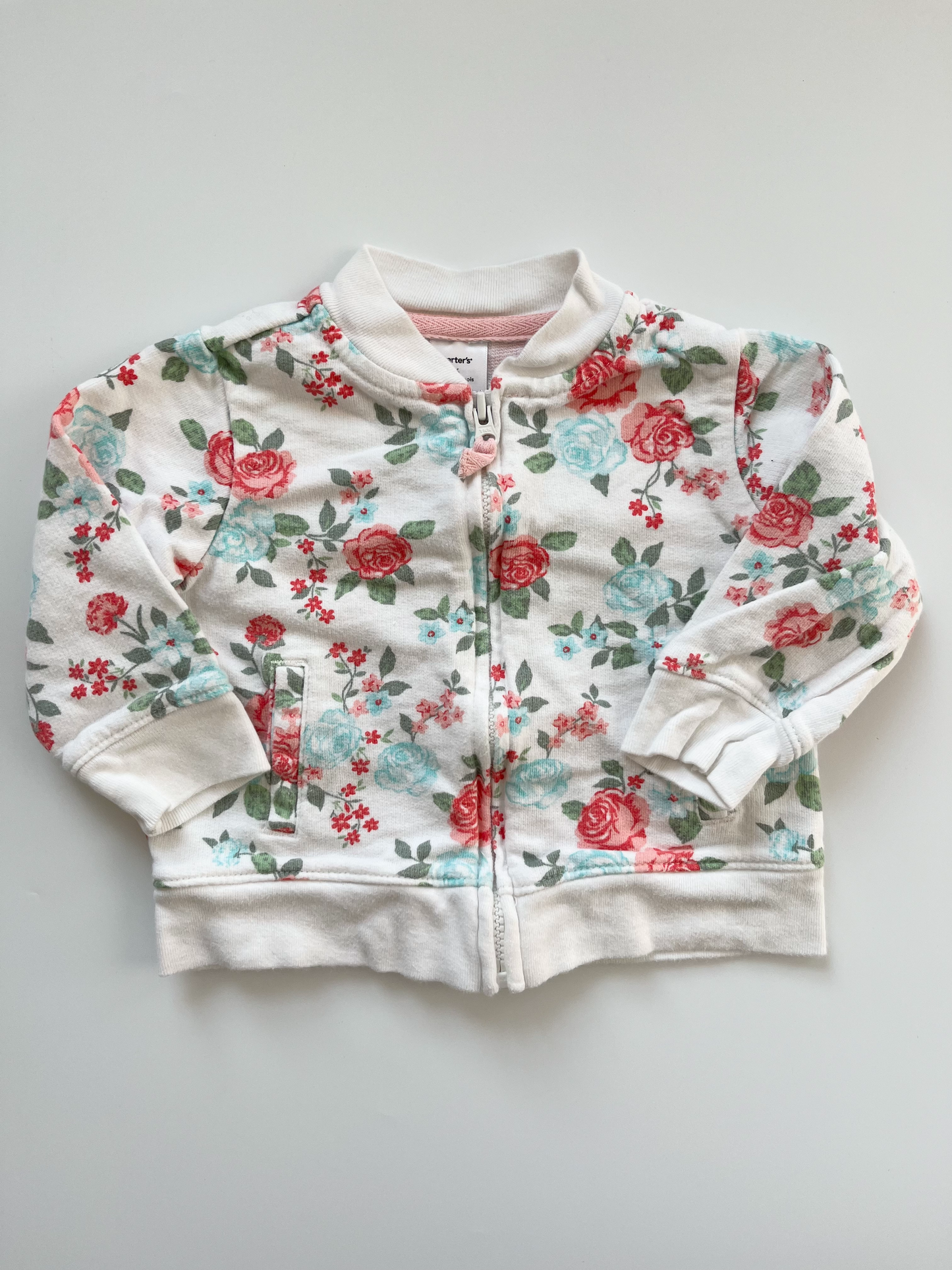 Carters Zip Up Sweater 3-6m