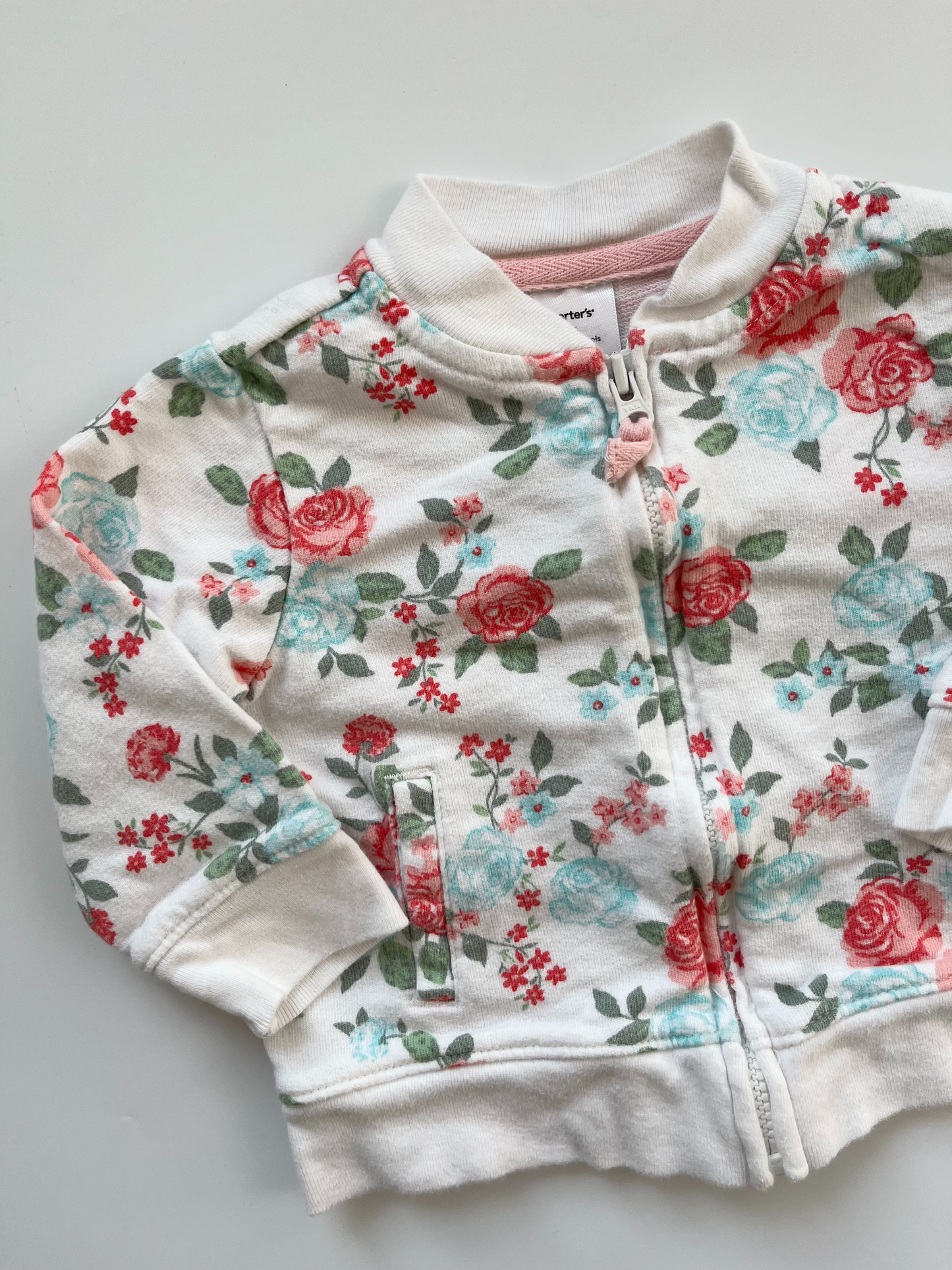 Carters Zip Up Sweater 3-6m