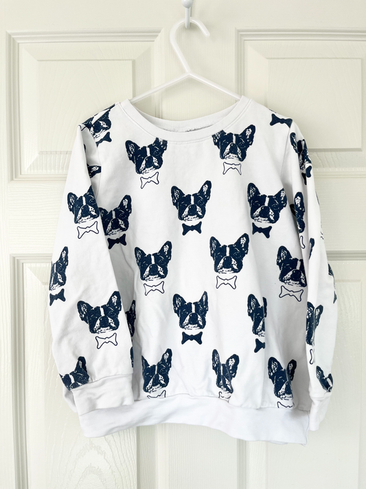 Ole Design Dog Crewneck 5/6T