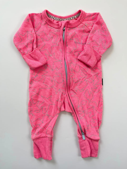 Bonds Ribbed Wondersuit Newborn