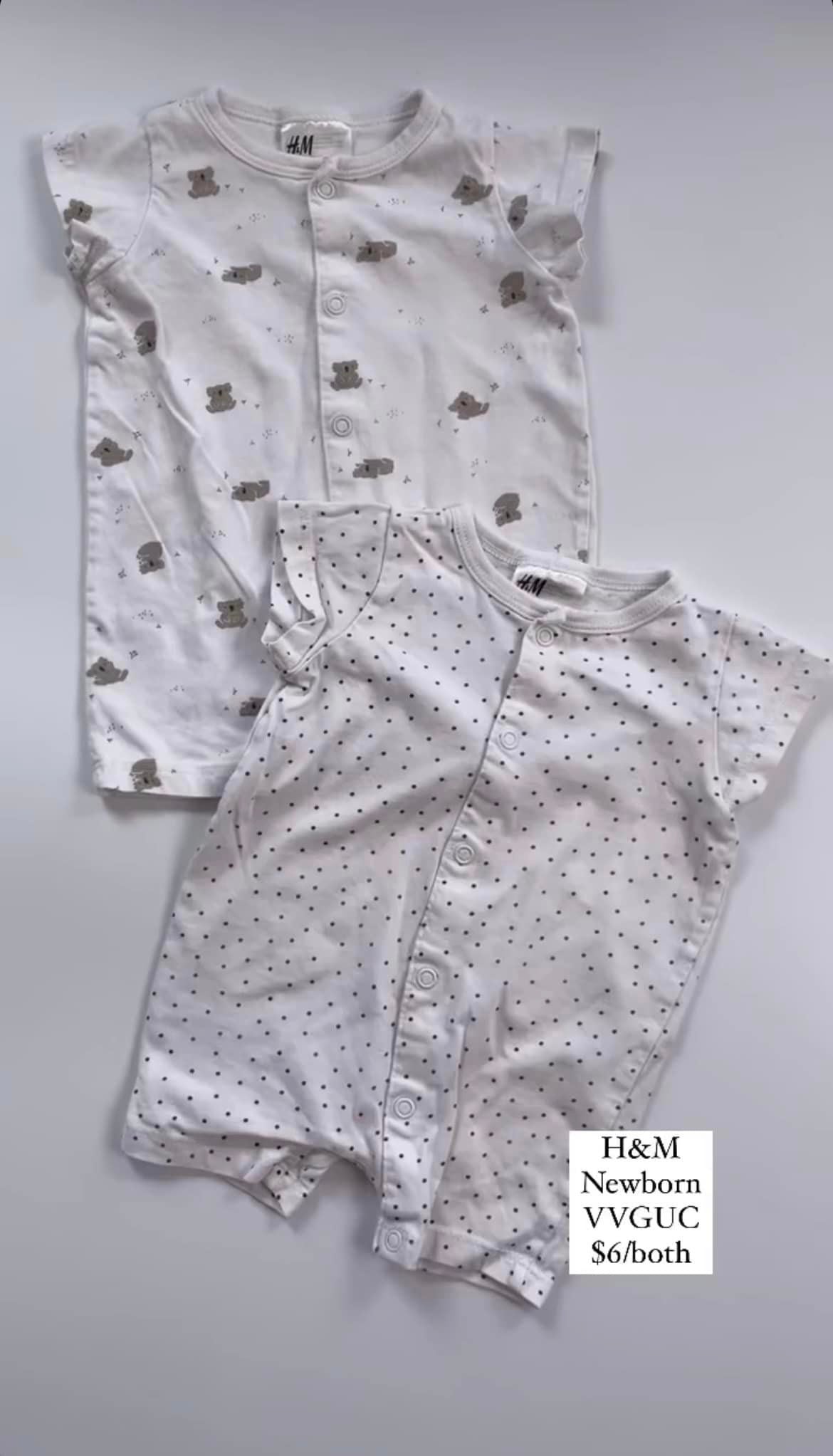 H&M Romper Set Newborn
