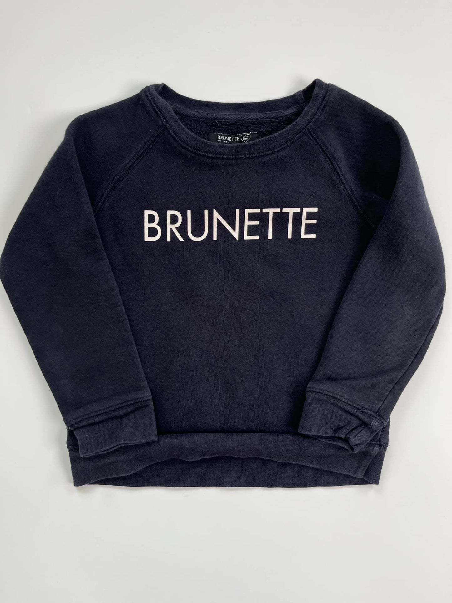 Brunette the Label Crewneck 4-5T