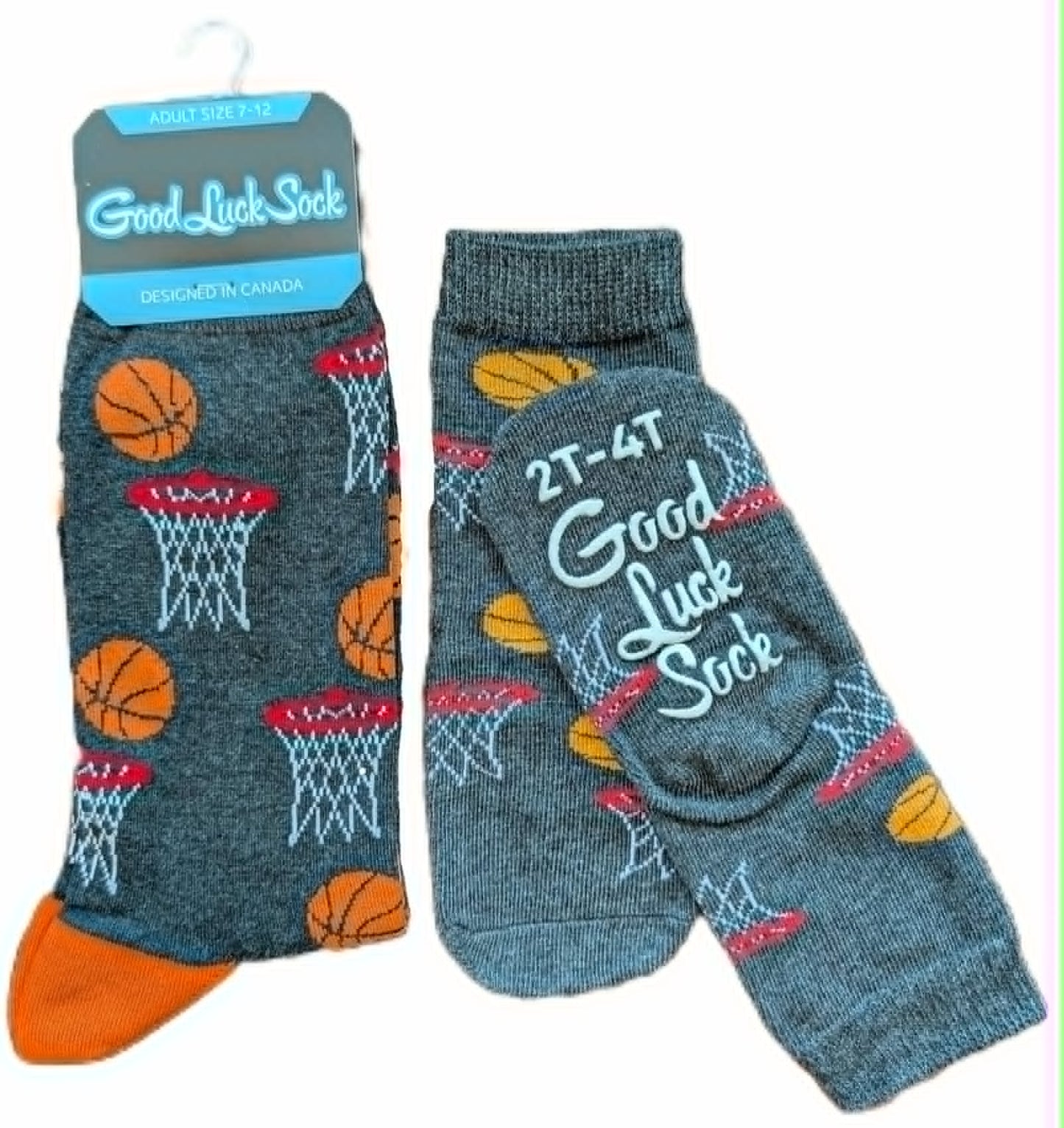 Good Luck Sock - Father/Son Matching Basketball Socks
