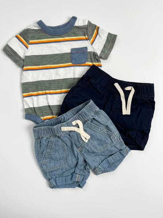 Mix & Match Baby Gap Set 3-6m