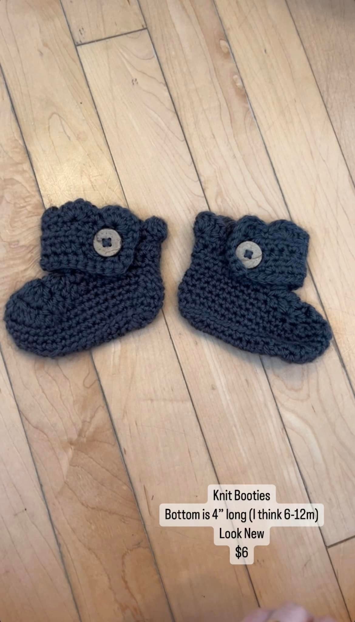 Booties - 6-12 Months