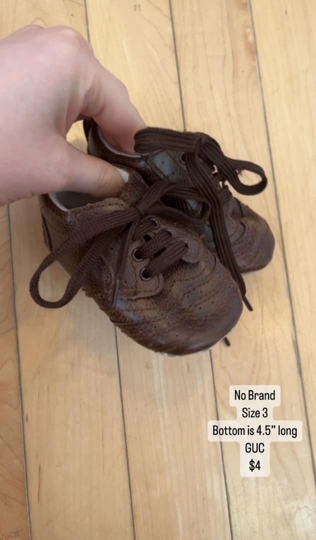 Soft Soled Shoes - Size 3