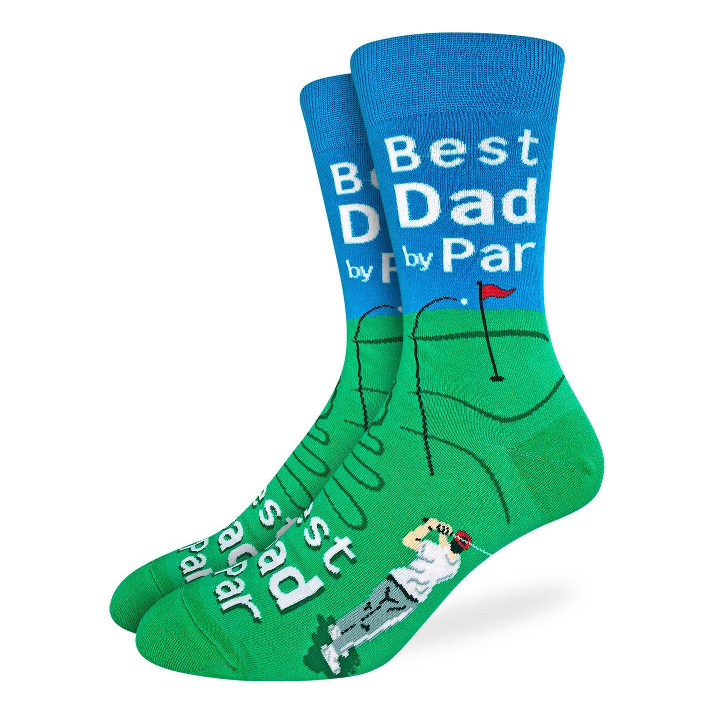 Good Luck Sock - Best Dad By Par Socks