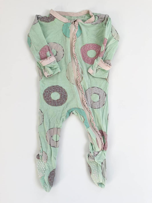 Pistachio Donuts- Kickee Pant’s Bamboo Sleeper 3-6m