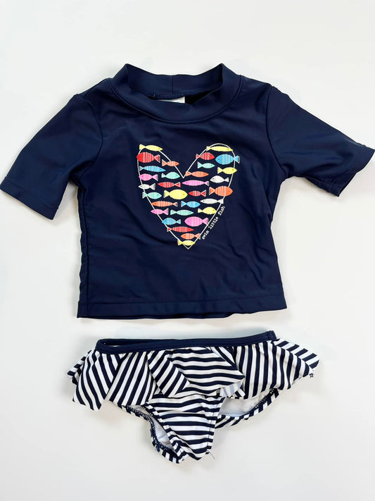Kiko & Max Two-Piece Swimsuit 12m