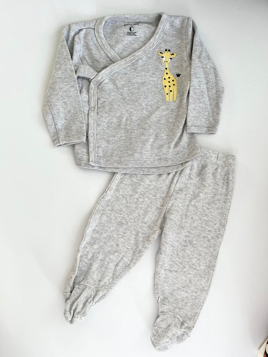 Petit Lem Shirt & Chick Pea Pants 9m