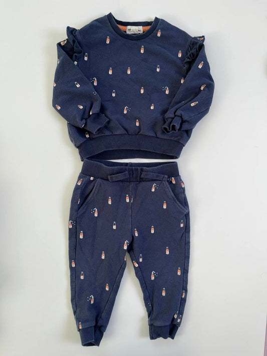 Miles the Label- Orange Pop Collection Set 12m