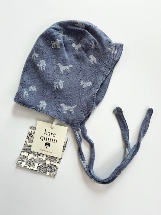 Kate Quinn Dog Bonnet 12-18m