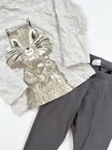 H&M Leggings, Carters Top, 12-18m