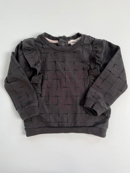 Miles the Label Ruffled Sweater 18m