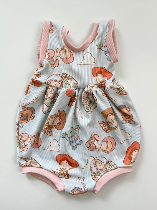 Where Wildflowers Grow Toy Story Bubble Romper 12-18m