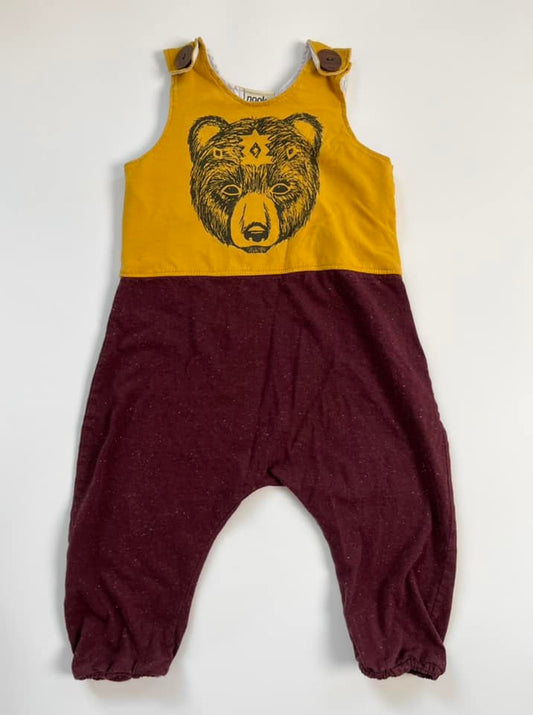 Nooks Design Bear Romper 12-18m