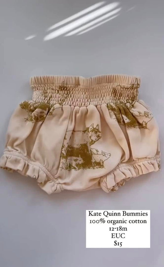 Kate Quinn Pig Bummies  12-18m