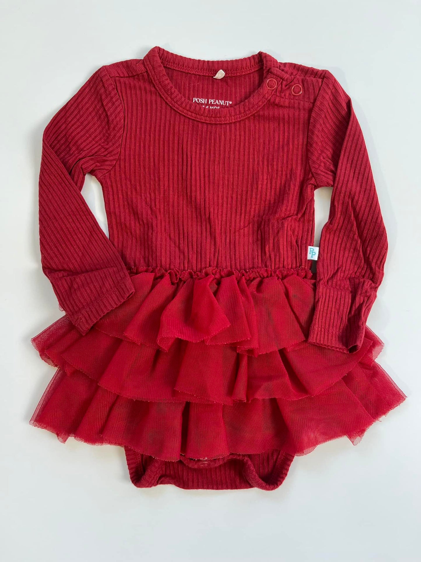 Posh Peanut Twirl Tutu Dress 3-6m