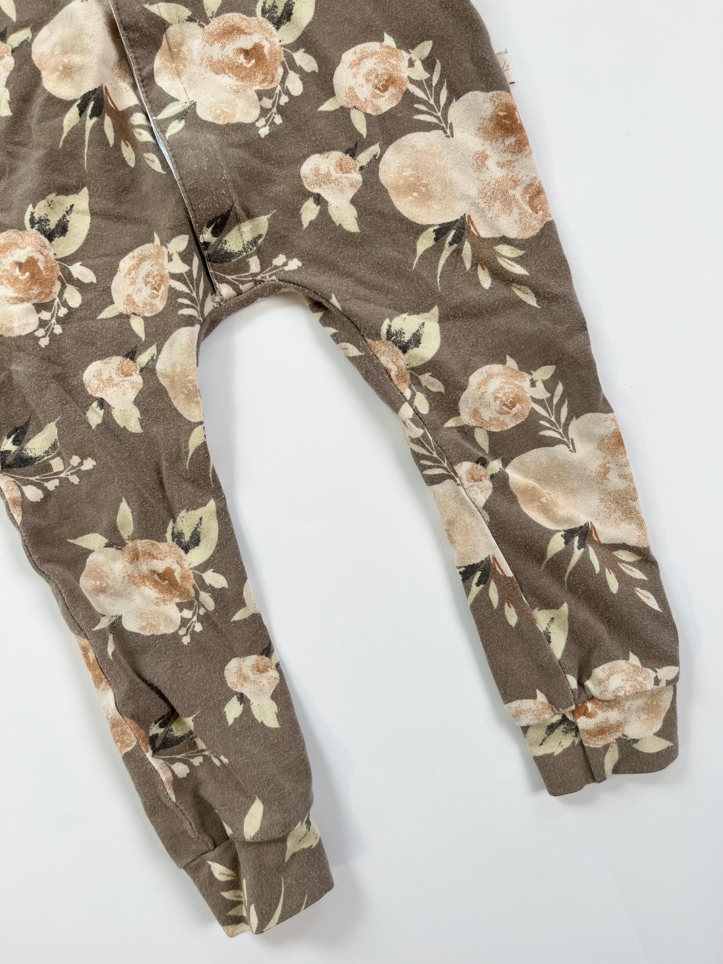 Jax & Lennon Bamboo Snap Romper 12-18m