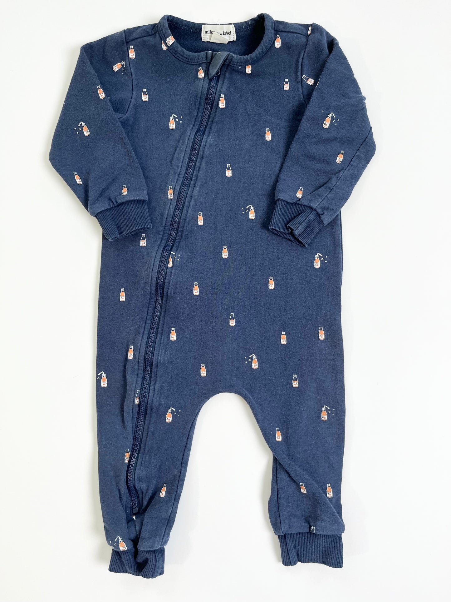 Miles the Label Orange Juice Playsuit 12m