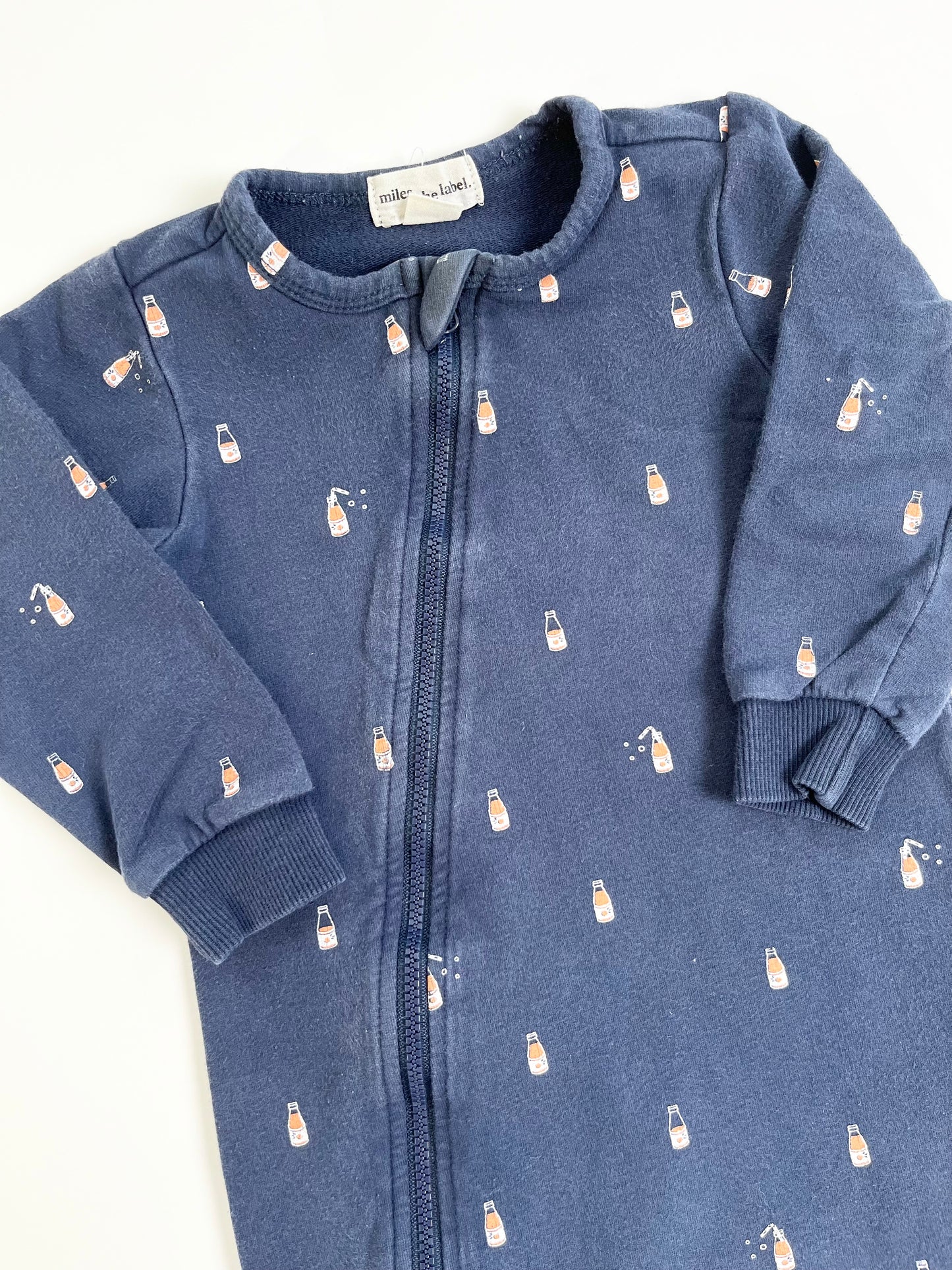 Miles the Label Orange Juice Playsuit 12m