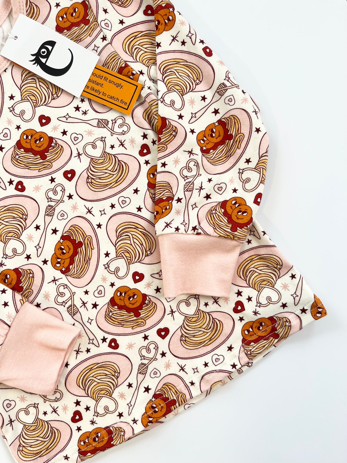 Spaghetti Sweethearts Two-Piece Set