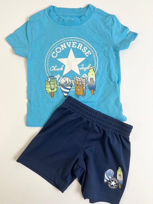 Converse T-Shirt & Shorts 2T