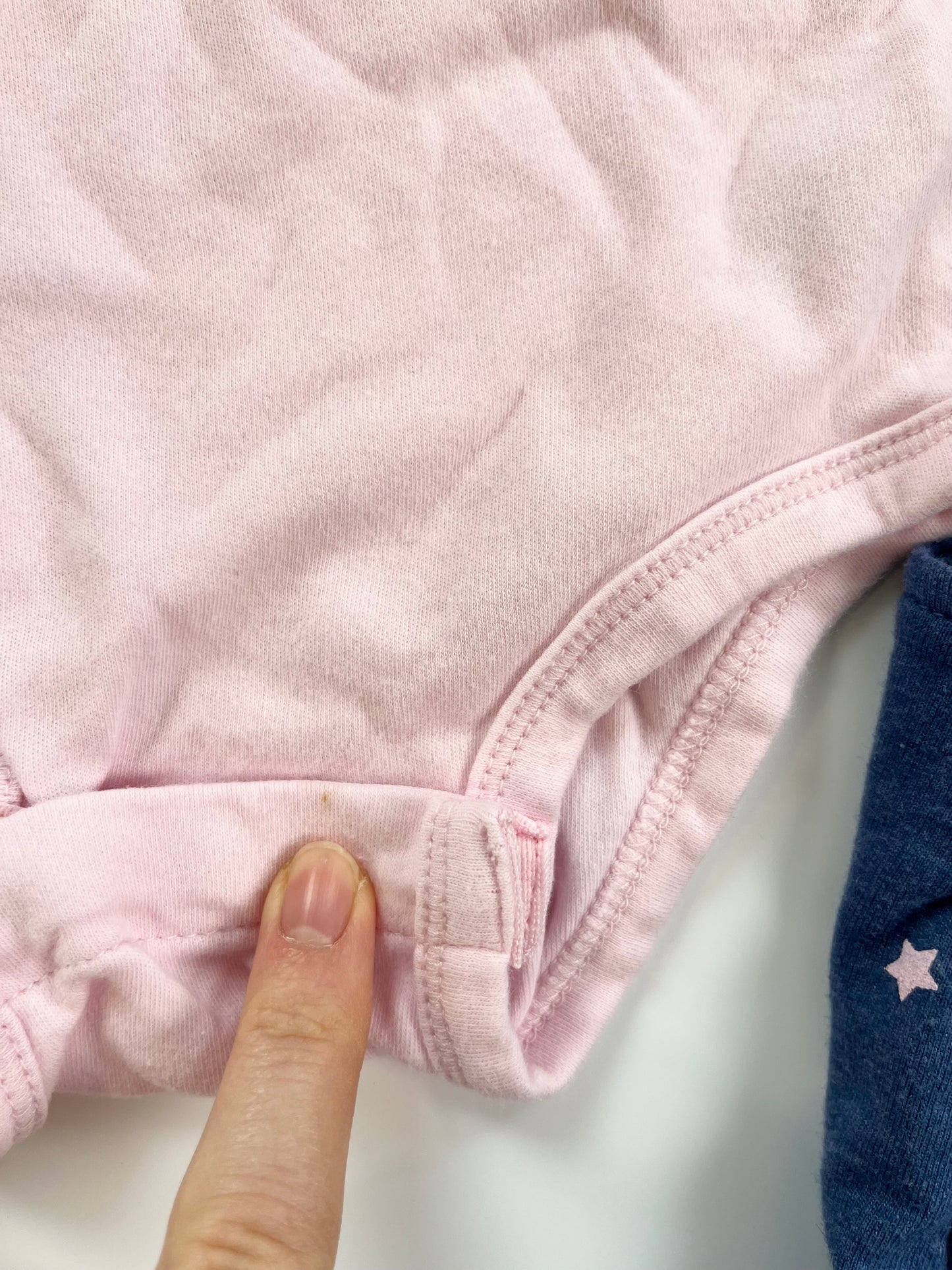 Kirkland Onesie & Pekkle Overall Dress 6m