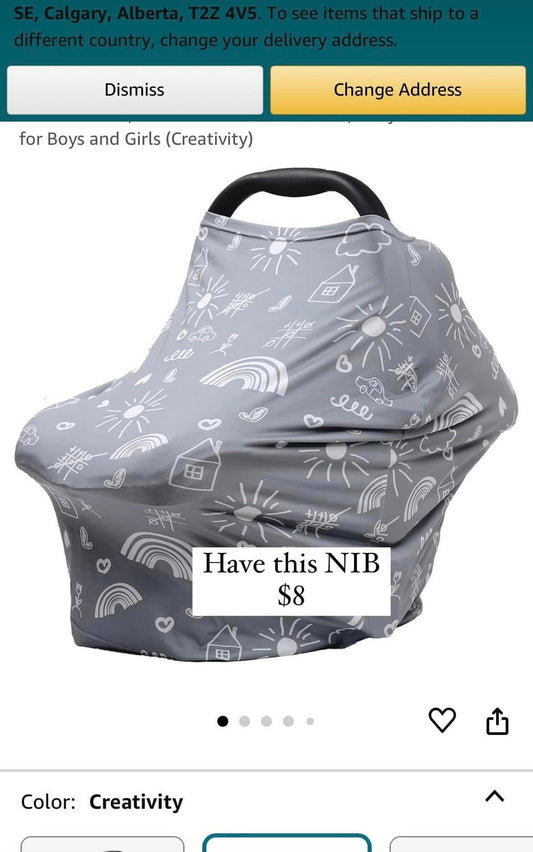 Carseat & Breastfeeding Cover