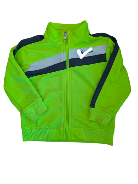 Nike Neon Yellow/Green Zip-Up Jacket 18m