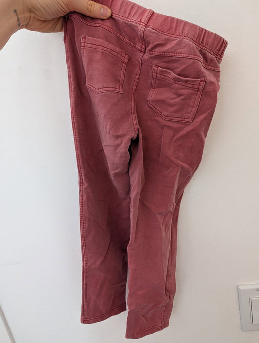 Rise Little Earthling Stretchy Red Pants 3-4Y