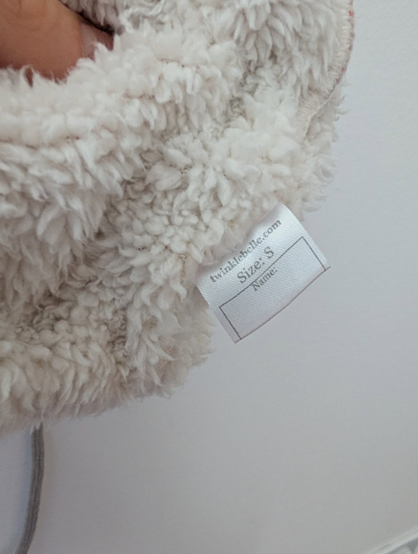 Jan & Jul Fox Pom Pom Beige/Grey Touque 3-9m