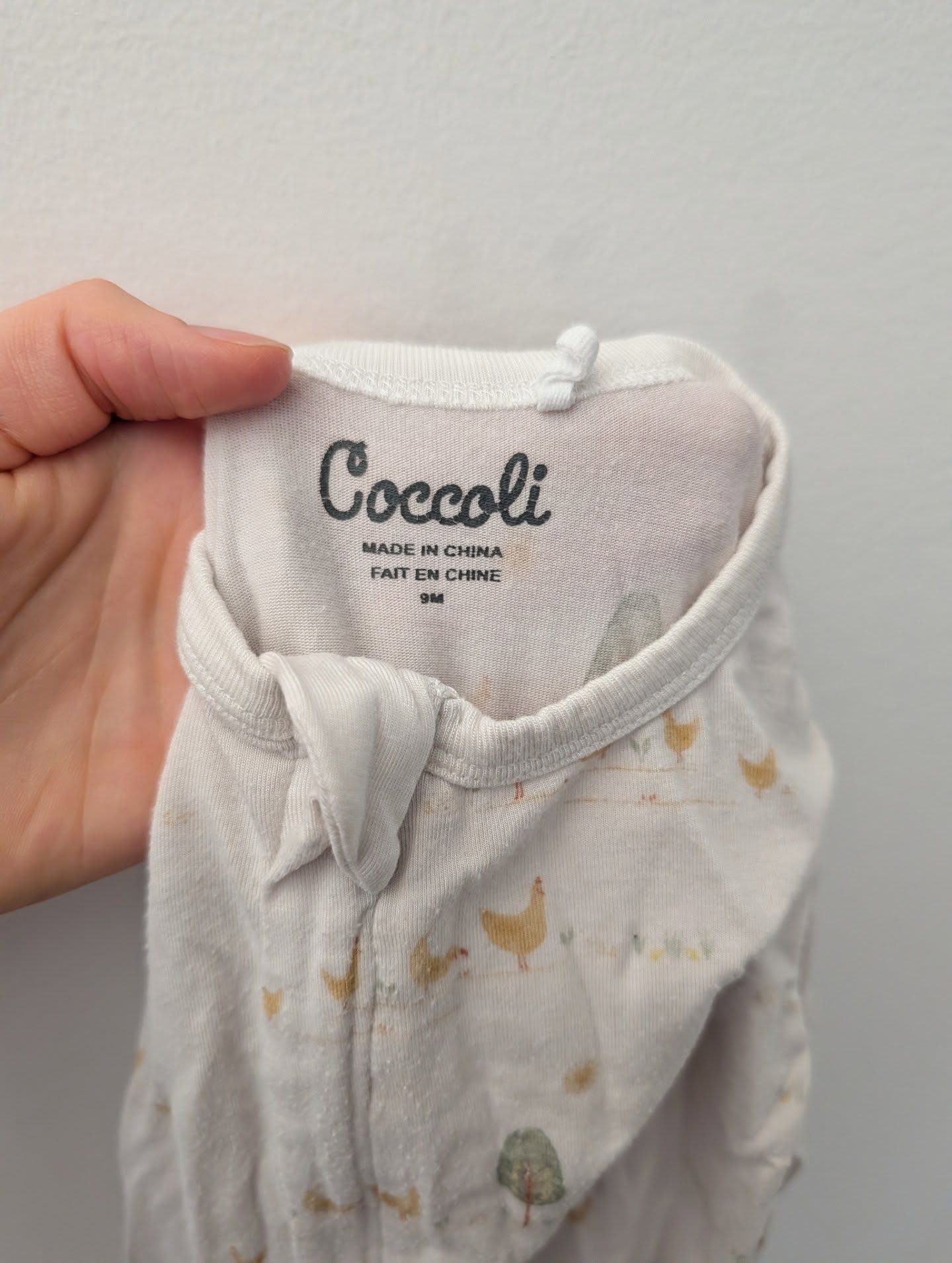 Coccoli Chicken Footed Sleeper 9m