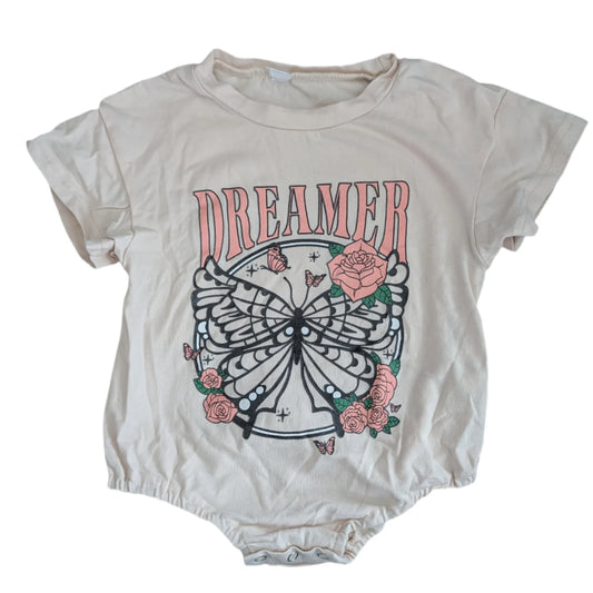 "Dreamer" Butterfly Romper | 18m