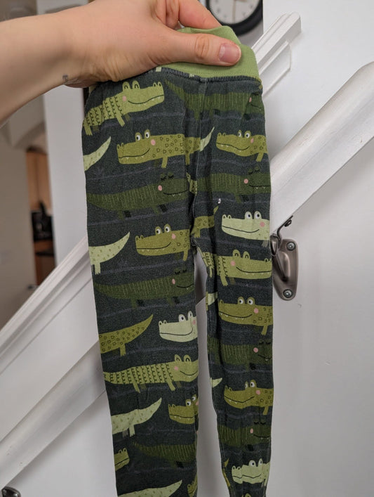Little Sleepies Green Croc PJS 12-18m