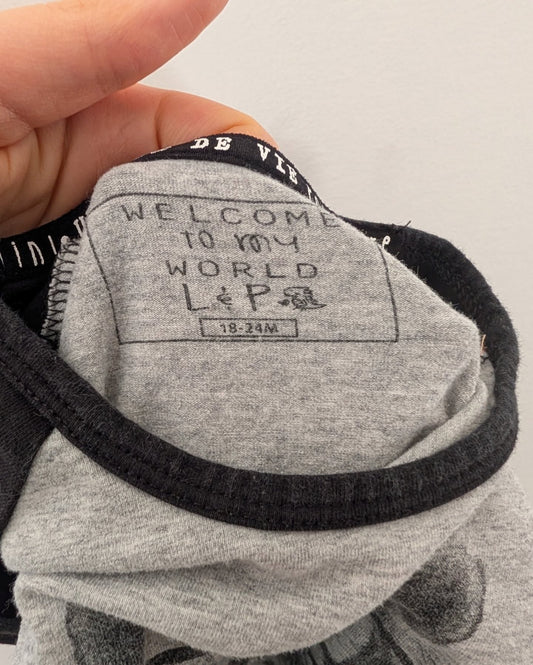 Welcome to My World by L&P Apparel 12m