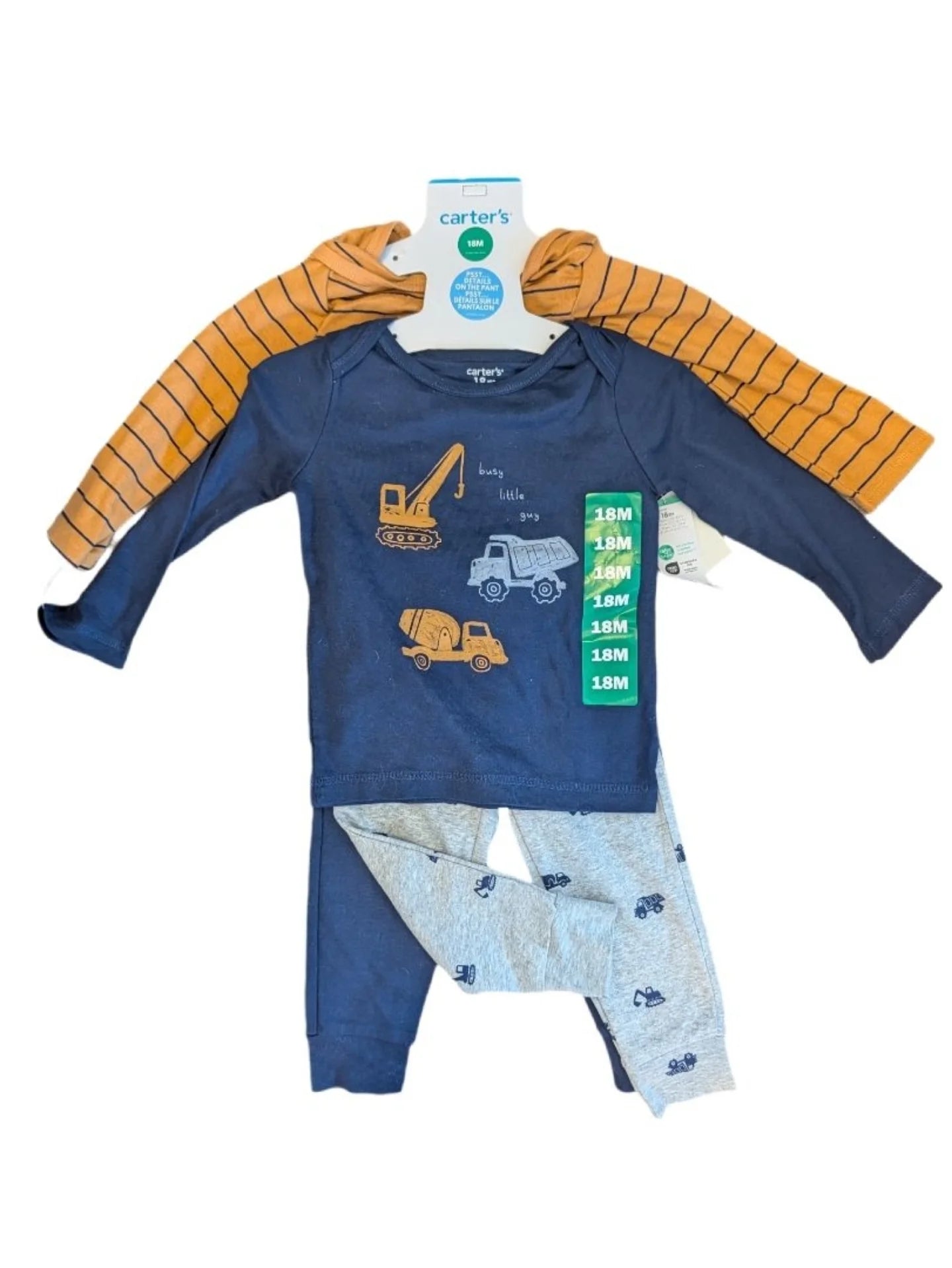 Carters Construction Vehicle Set | 18m