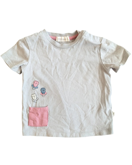 Miles the Label Ring Pop T-Shirt 9m